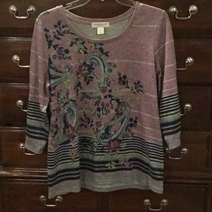 Christopher & Banks,  3/4 sleeve